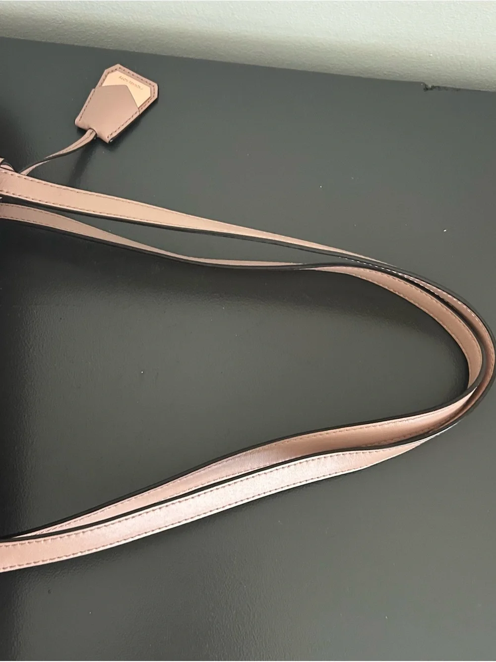 Michael Kors Blush Pink Leather Tote Shoulder bag structured everyday bag
